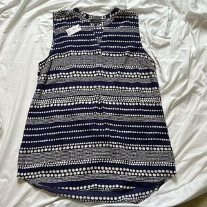 NEW The Limited Navy Blouse